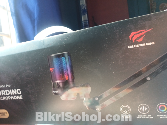 Havit gk50- pro rgb microphone